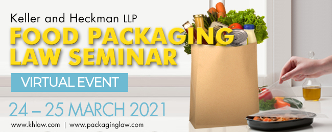 Banner for Food Packaging Law Seminar