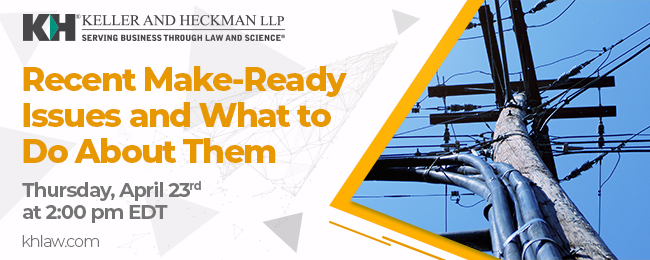 Banner for Recent Make-Ready Issues Webinar