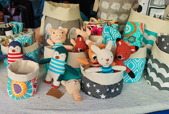 Crocheted toys
