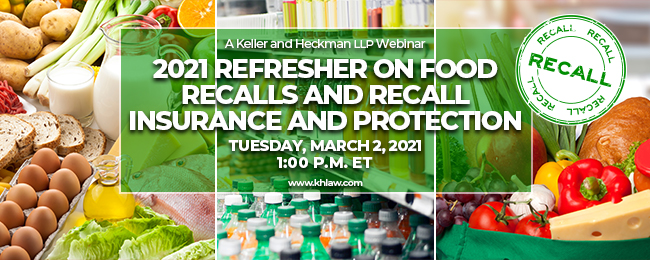 Refresher on Food Recalls Webinar Banner
