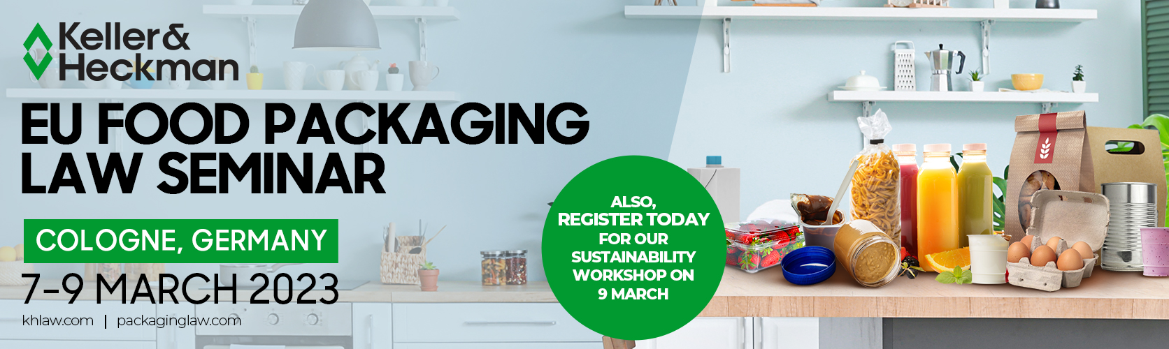 Keller and Heckman EU Food Packaging Law Seminar Ad