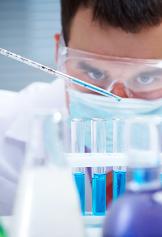 Scientist in lab