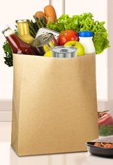 Bag of groceries