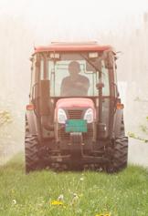 Events_Pesticides_Tractor Tractor in field
