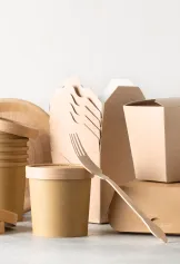 Paper Food Containers and Utensils