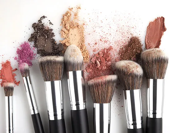 Makeup brushes