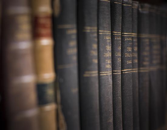 Practice_Litigation Leather-bound books